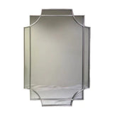 Decorative Silver Frame Wall Mirror 78 x 115 cm | Fast UK Delivery UK
